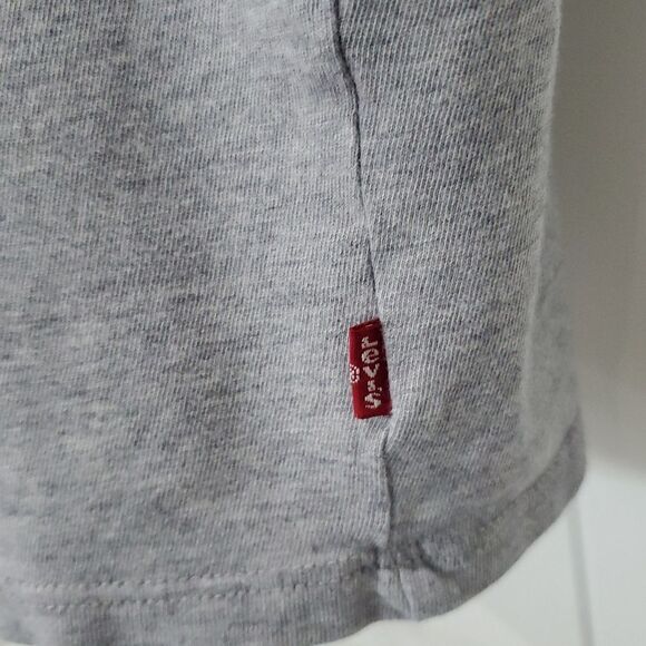 Levi’s Strauss 2 Horse Classic Grey 100% Cotton Tee, Medium - Picture 3 of 6